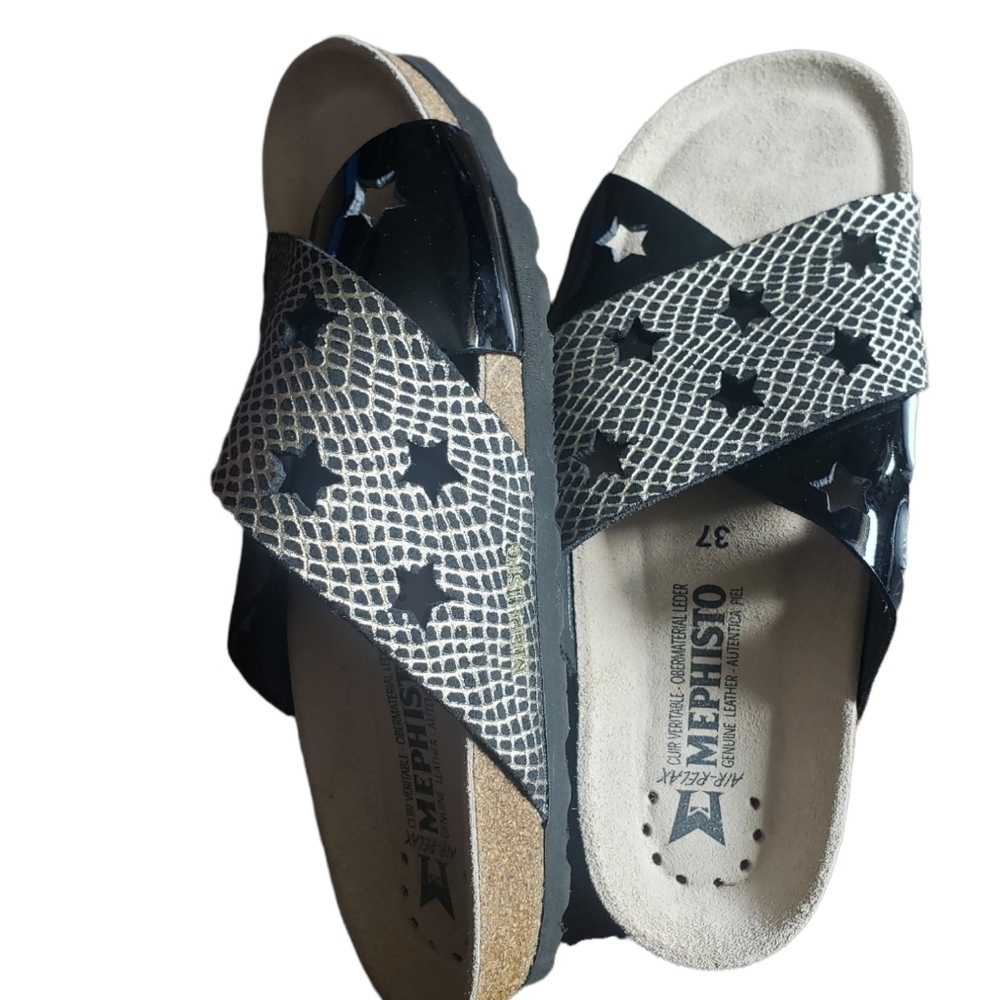 MEMPHISTO Crisscross Sandals - Picture 5 of 9